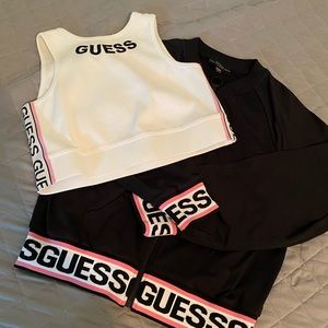 Guess Jacket w crop top
